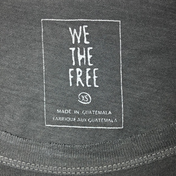 We The Free shirred drop waist tee - Picture 3 of 4